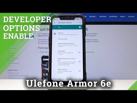 How to Enter Developer Options in Ulefone Armor 6E - Open / Quit Developer Mode