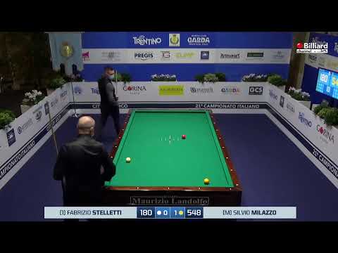 Milazzo Silvio VS Stelletti Fabrizio Santino - 21° Campionato Italiano Città di Arco