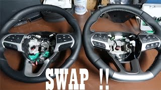 Dodge Charger Scat Pack SRT Steering Wheel Upgrade/Swap !!