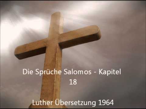 Die Sprüche Salomos - Kapitel 18 [LuÜ]