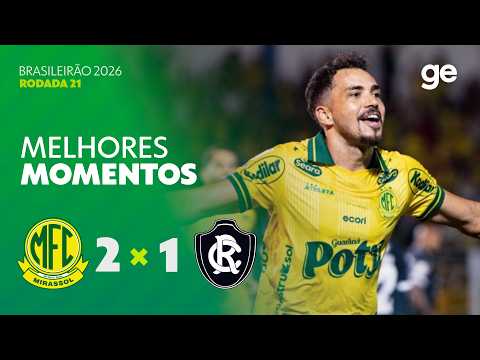 Gols e melhores lances de Mirassol x Remo