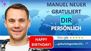 Manuel Neuer – Beispielvideo zum Geburtstag