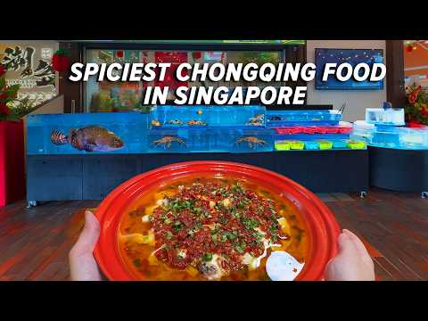 Sichuan Chongqing SPICIEST FOOD in Singapore | Chao Qian Seafood & BBQ Restaurant