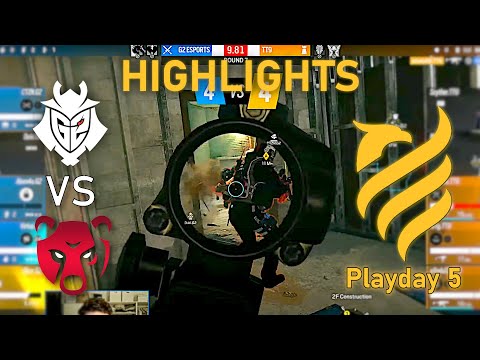 G2 vs TT9 - HIGHLIGHTS - Playday 5 - EUL 2022 Stage 3 - R6 Esport