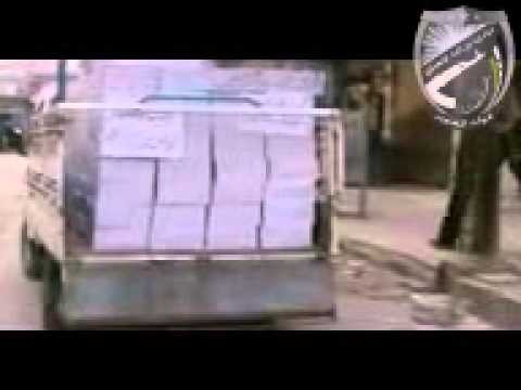 توزيع المواد الغذائية للأهالي في جنوب دمشق من قبل لواء زيد بن ثابت الأنصاري