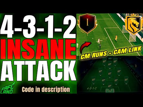 INSANE 4‑3‑1‑2 Custom Tactics in FC 26 ✅ Central Overload META Formation