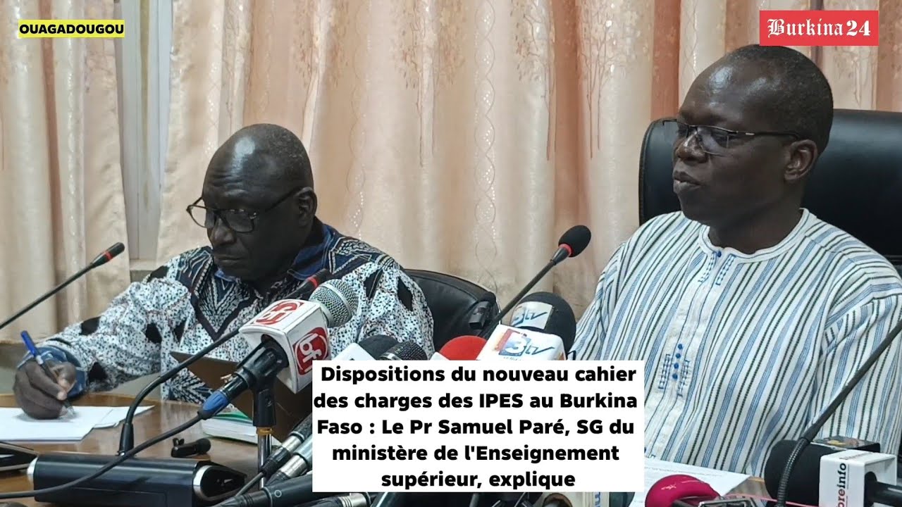 Pr Samuel Paré présente des dispositions du nouveau cahier des charges des IPES