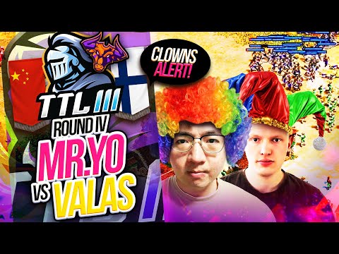 MR.YO vs Valas TITANS LEAGUE 3 CLOWNs ALERT #ageofempires2