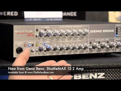 GenzBenz Genz Benz STL-MAX-12-2 Shuttle Max 12.2 Bass Head with Foot Switch image 6