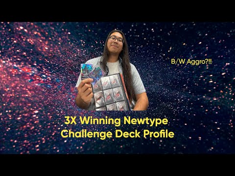 3x Gundam TCG Newtype Challenge Winner! @WongBoyWonder Makes the 3Peat Happen with B/W Aggro?!