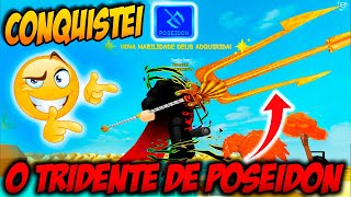 Roblox DERROTEI O POSEIDON e O PODER Dele Agora  Meu No LIFTING SIMULATOR