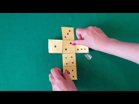 I dadi da gioco: come sono posizionati i numeri sulle facce