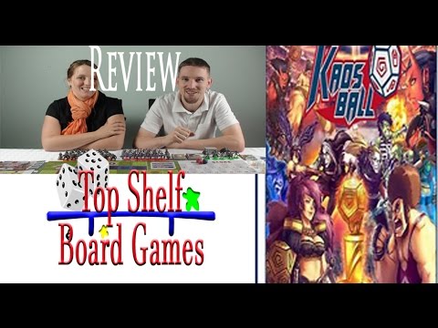 Top Shelf Board Games Review Kaosball