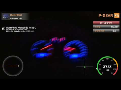 POLO 1.4 TDI 9N3 - Stage 1 acceleration 0-100