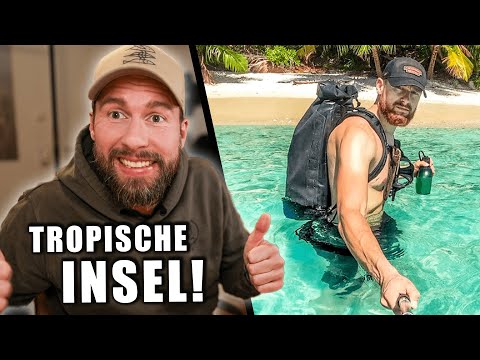 Fritz, du bist wahnsinnig! - 24 Stunden ALLEIN auf tropischer Insel! | Robert Marc Lehmann