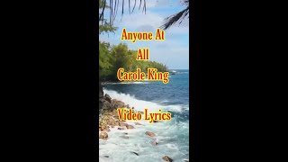 Anyone At All - Carole King (Video Lyrics)❤🐶💔