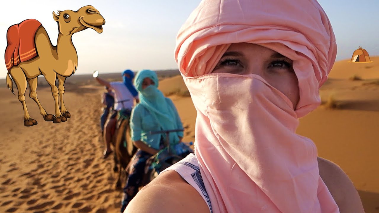 Morocco Nomad Camp and Riding Camels in the SAHARA Desert! (Travel Vlog)