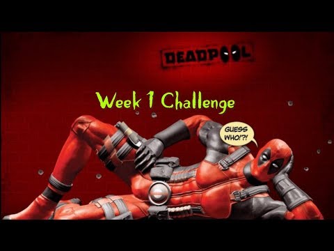 Fortnite Find Deadpool letter week 1 challenge