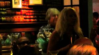 Costa Rita enjoying Peter White playing "Costa Rica"