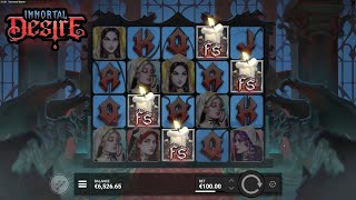 🎰 Immortal Desire Slot Bonus Game Big Win x1710 💰 Online Casino