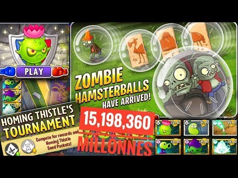 Plants vs Zombies 2 - Battle Week 29 - Hamster Ball Zombies 15 Millones