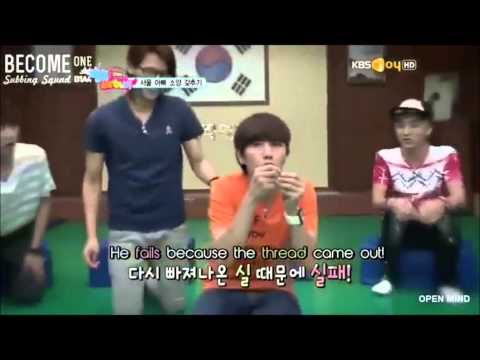 Dorky Sandeul B1A4 [Games Mission Hello Baby CUT]
