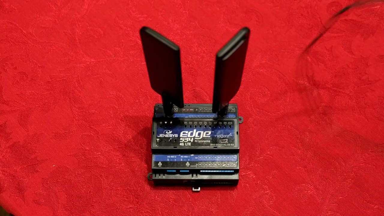 How to Wire and Configure a JENEsys® EdgeTM 534 - 4G LTE IP Controller