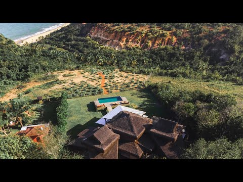 Bah249 - Luxury villa with Sea View of Pitinga Beach in Bahia