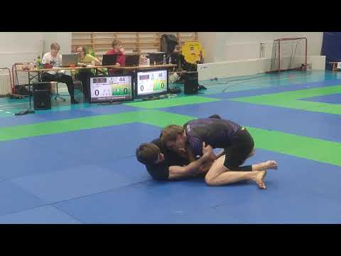 Imatra NoGi Open Cup 2020 Värivyöt under 79 5 quarterFinal Sergeev Vitalii   Antti Toiviainen