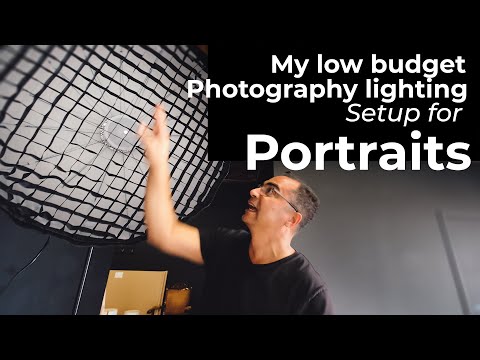 My low budget lighting setup for portraits