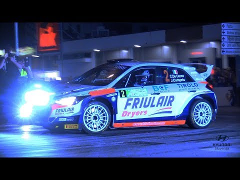 8° Rally Vipavska Dolina 2018 - Onboard De Cecco / Campeis | Ps 1 "Ajdovscina" [HD]