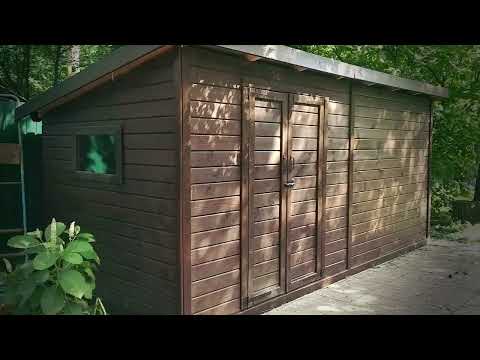 Мастерская на дачу из дерева 8м2 (2*4), сарай, хозблок, бытовка - фото 1 - id-p2809824674