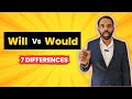 Will Vs Would | 7 Important Differences