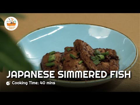 Japanese Simmered Fish 🐟 | Sweet & Savory Sakana no Nitsuke Recipe | Foodies Only