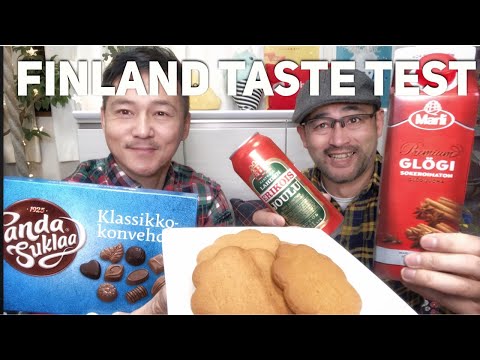 Trying Christmas Treats from Finland