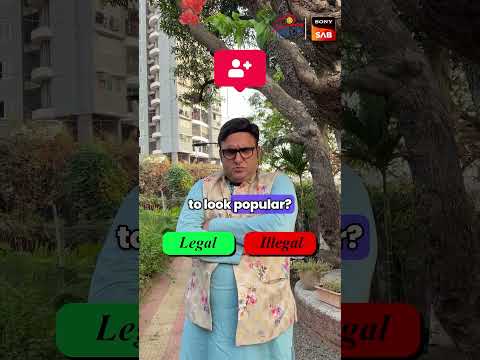 Dakshesh Joshipura Answers: Legal Ya Illegal? | Wagle Ki Duniya | Sony SAB