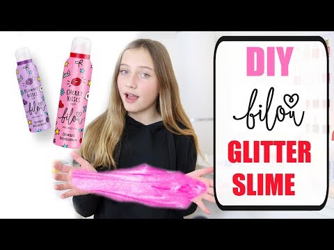 11-jährige macht easy DIY BILOU GLITTER SLIME
