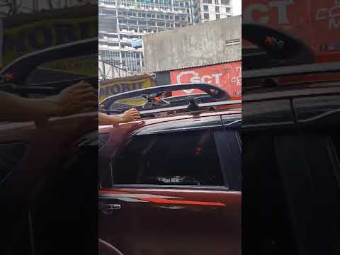 Cara pasang Roofrack bagasi atas mobil Daihatsu Terios lama model TRD Sportivo Hummer
