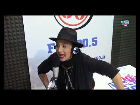 Roberta Faccani ospite a Container su Radio Italia Anni60 in studio Maurizio Martinelli