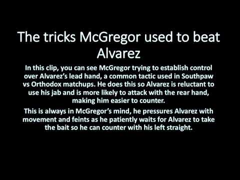 How Conor McGregor lands his trademark left straight - BattleNotes