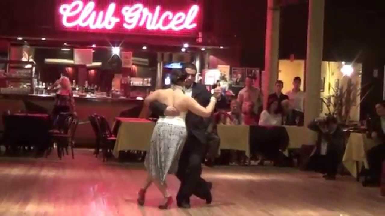Laura Sastria y Carlos Estigarribia Tango "Pavadita" Club Gricel (17-09-14)