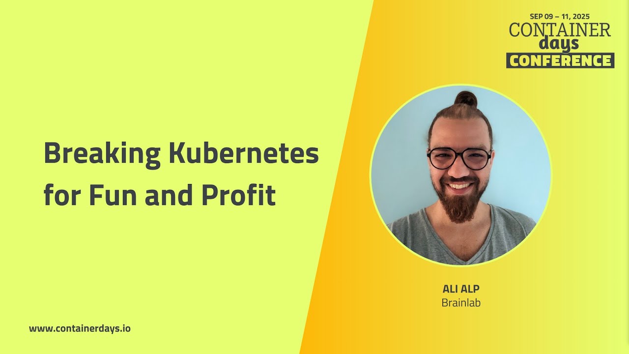 Breaking Kubernetes for Fun and Profit - Ali Alp