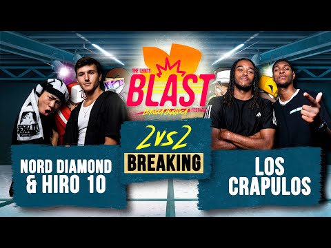Nord Diamond & Hiro10 vs Los Crapulos I TOP 16  2vs2 Breaking  I The Legits Blast 2024