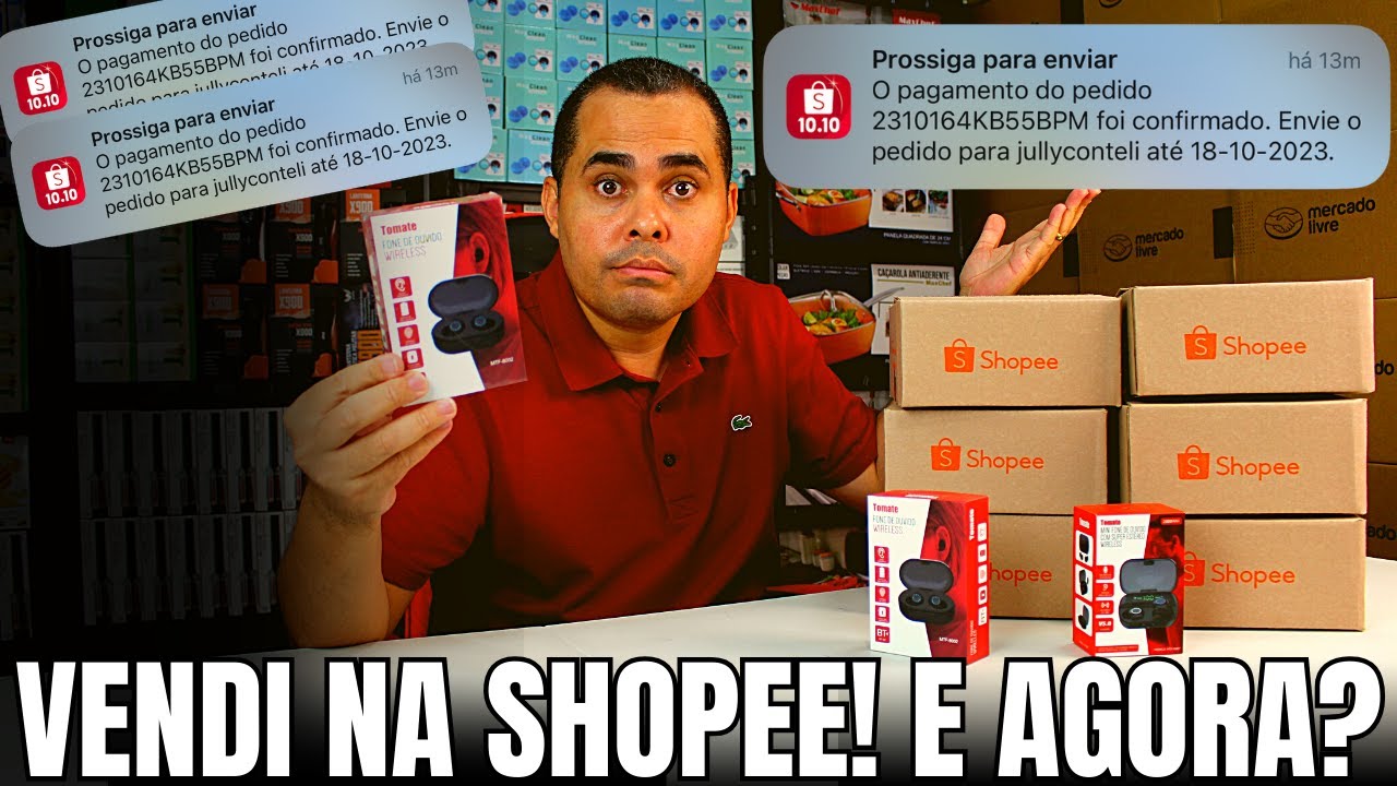 Vendi na Shopee e agora? Veja o passo a passo para enviar um produto vendido na Shopee