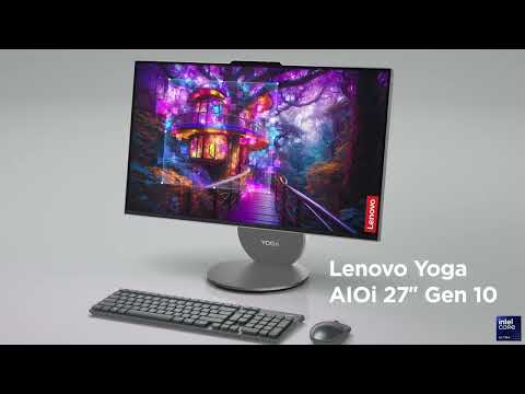 Lenovo AIO Yoga 27IAH10 Ultra 9 285H 32GB 1TB RTX4050 W11P Luna Grey