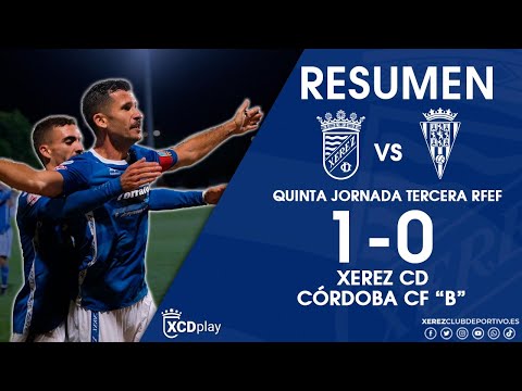 Resumen Xerez CD 1-0 Córdoba CF 'B' (09-10-2021)