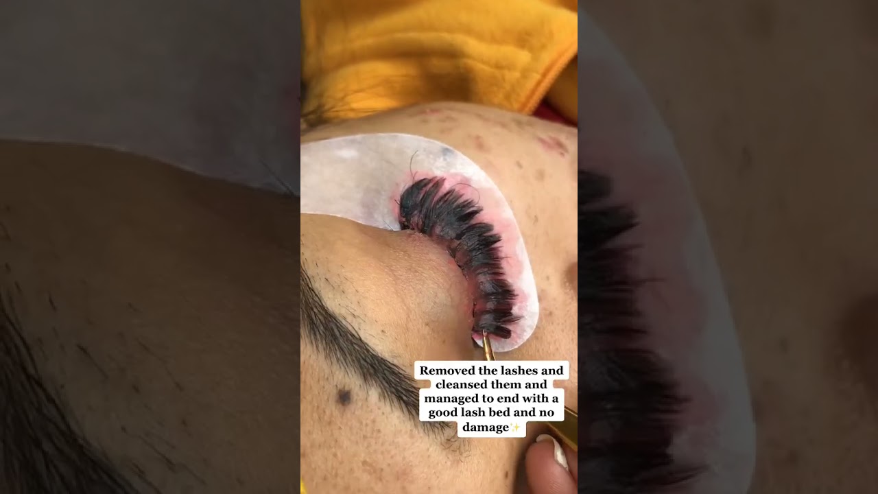 Eyelash Extensions World   You Need To Try These! #shorts  44