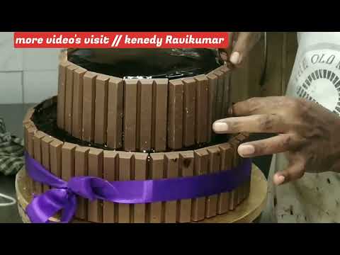 How to make KitKat cake | How to make Chocolate bolls | ravikumar kenedy