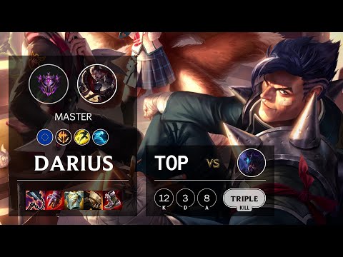 Darius Top vs Rek'Sai - EUW Master Patch 11.20