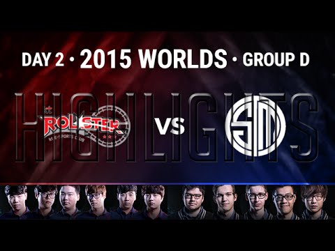 KT Rolster vs Team Solomid Highlights | 2015 LoL World Championship - Group D D2G1 | KT vs TSM